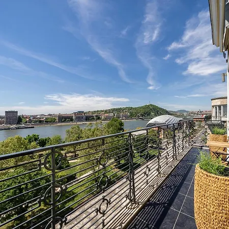 公寓 Orangehomes 130 M2 With Fantastic View To River Danube 布达佩斯